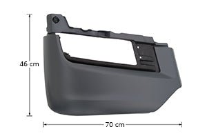 ANGOLO PARAURTI INFERIORE DX MAN TGS EURO 6 - 81416106802 - Carrozzeria Truck