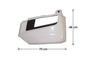 ANGOLO PARAURTI INFERIORE SX MAN TGS EURO 6 - 81416106765 - Carrozzeria Truck