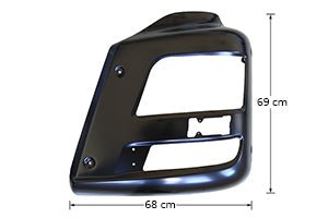 ANGOLO PARAURTI SX MAN TGS EURO 6 - 81416100425 - Carrozzeria Truck