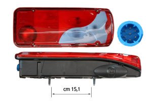 FANALE POSTERIORE DX MAN TGA | XLX/XXL - 81252256542 - Carrozzeria Truck