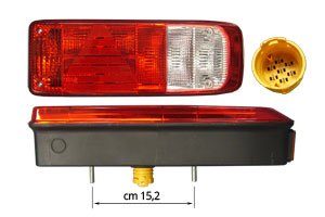 FANALE POSTERIORE lato DX 008012 - Carrozzeria Truck