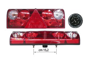 FANALE POSTERIORE lato SX 007011 - Carrozzeria Truck