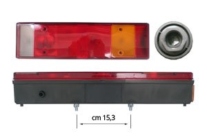 FANALE POSTERIORE per SCANIA 142 | 143 TOPLINE lato DX 1350340 - Carrozzeria Truck