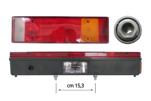 FANALE POSTERIORE per SCANIA 142 | 143 TOPLINE lato SX 1350339 - Carrozzeria Truck