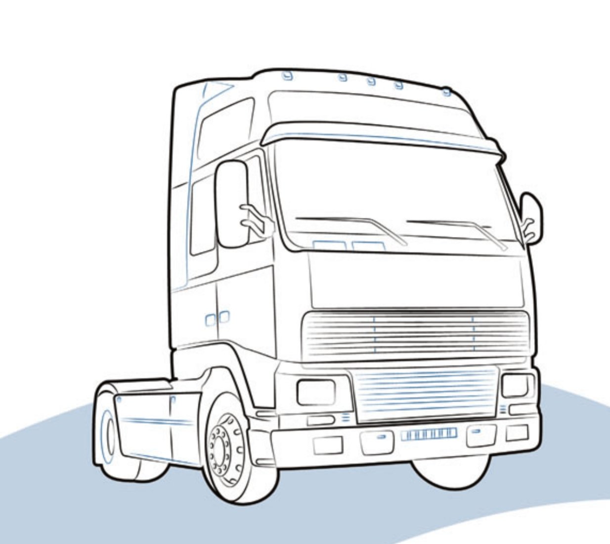 PEDANA PARAFANGO SX VOLVO FH - 3175246 - Carrozzeria Truck
