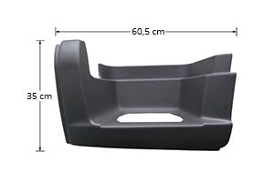 PEDANA SX DAF CF - 1440244 - Carrozzeria Truck