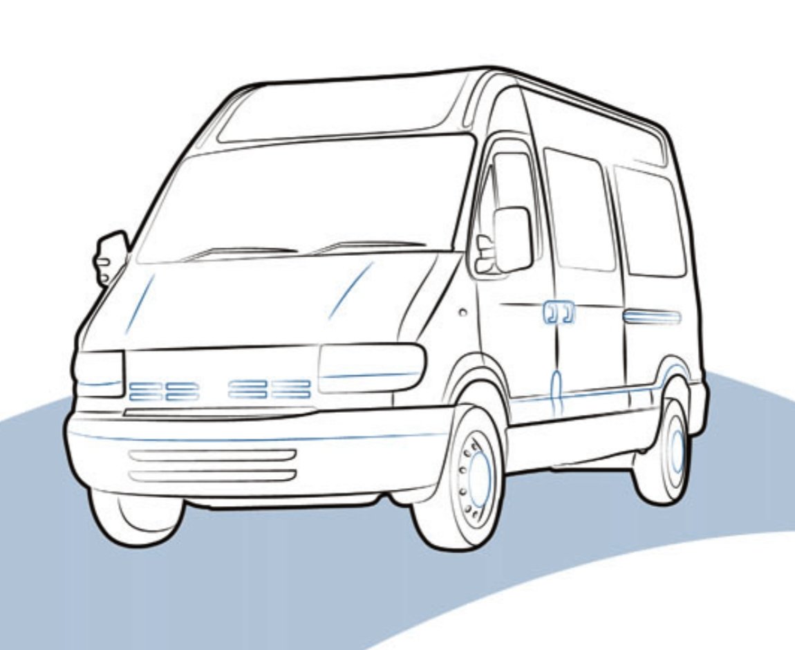 PROIETTORE DX RENAULT MASTER 1997 - 7701044520 - Carrozzeria Truck