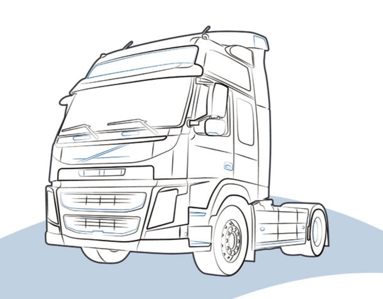 PROIETTORE DX VOLVO FM IV - 21221145 - Carrozzeria Truck