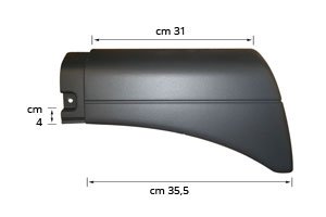 PROLUNGA PARAFANGO DX MAN TGL | TGM - 81612100372 - Carrozzeria Truck
