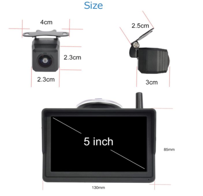 Telecamera Retromarcia Posteriore Iveco Daily - Wifii senza fili - Specialista Daily