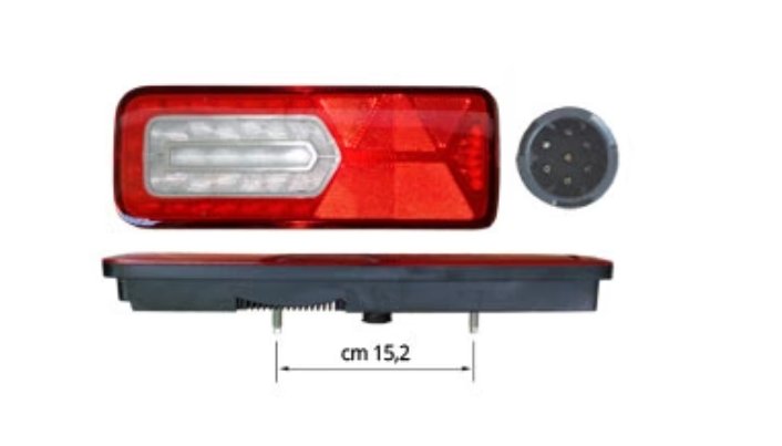 Fanale Posteriore Stop - Carrozzeria Truck