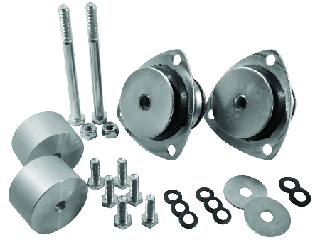 SERIE TASSELLI ATTACCO ANTERIORE CABINA PER IVECO DAILY 2006 M.Y. oe 42555621