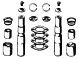 Kit Perni Fusi 79/95/109.14 - (2R.)