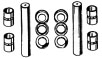 Kit Perni Fusi Sterz. BPW D.60X340