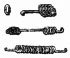 Kit Molle Freno Posteriore Eurocargo | per Iveco EuroCargo | OE 93161183 FBU7495