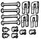 Kit Perni/Molle/Gomm. Freni Om40-50Nc