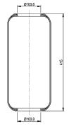 Sospensione Pneumatica 296-1S215-25- Daily