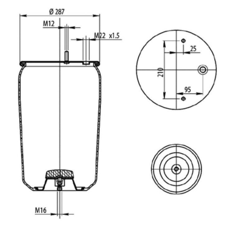 Sospensione C292/A-Bpw-36K
