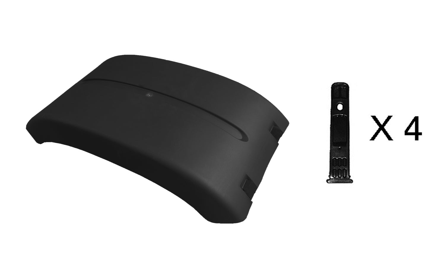 Parafango Posteriore Superiore Stretto Con Kit Tiranti 200.00503 Man Tgs Euro 6 Oe 81664106612