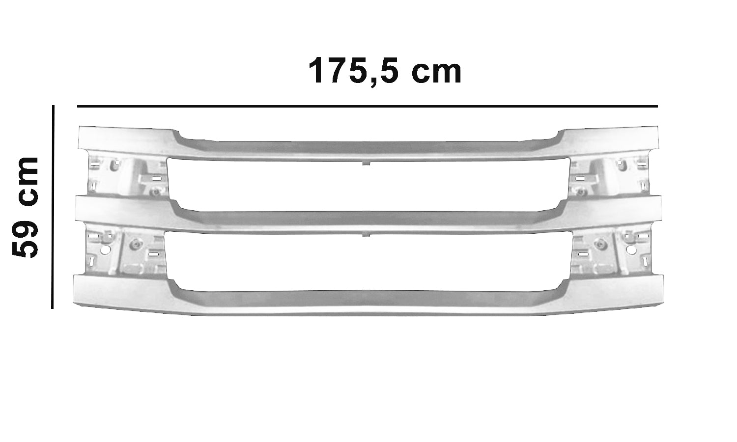 Griglia Centrale Scania Serie R-S 2017 Oe 2286062