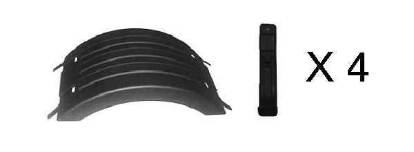 Parafango Posteriore Destro-Sinistro Con Kit Tiranti 200.17503 Volvo Fh3 Oe  7421094383 - 7421094387 - 21094383 - 21094387