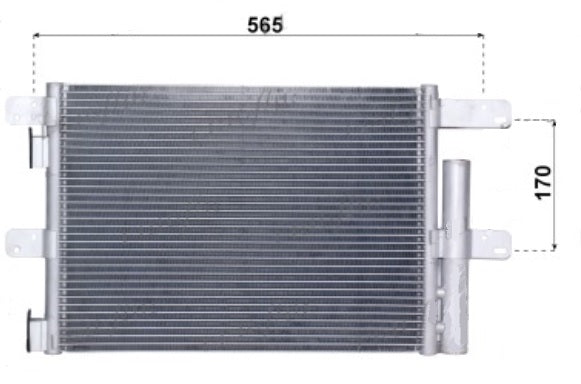 CONDENSATORE IVECO EUROCARGO IVECO TURBOZETA 504238741
