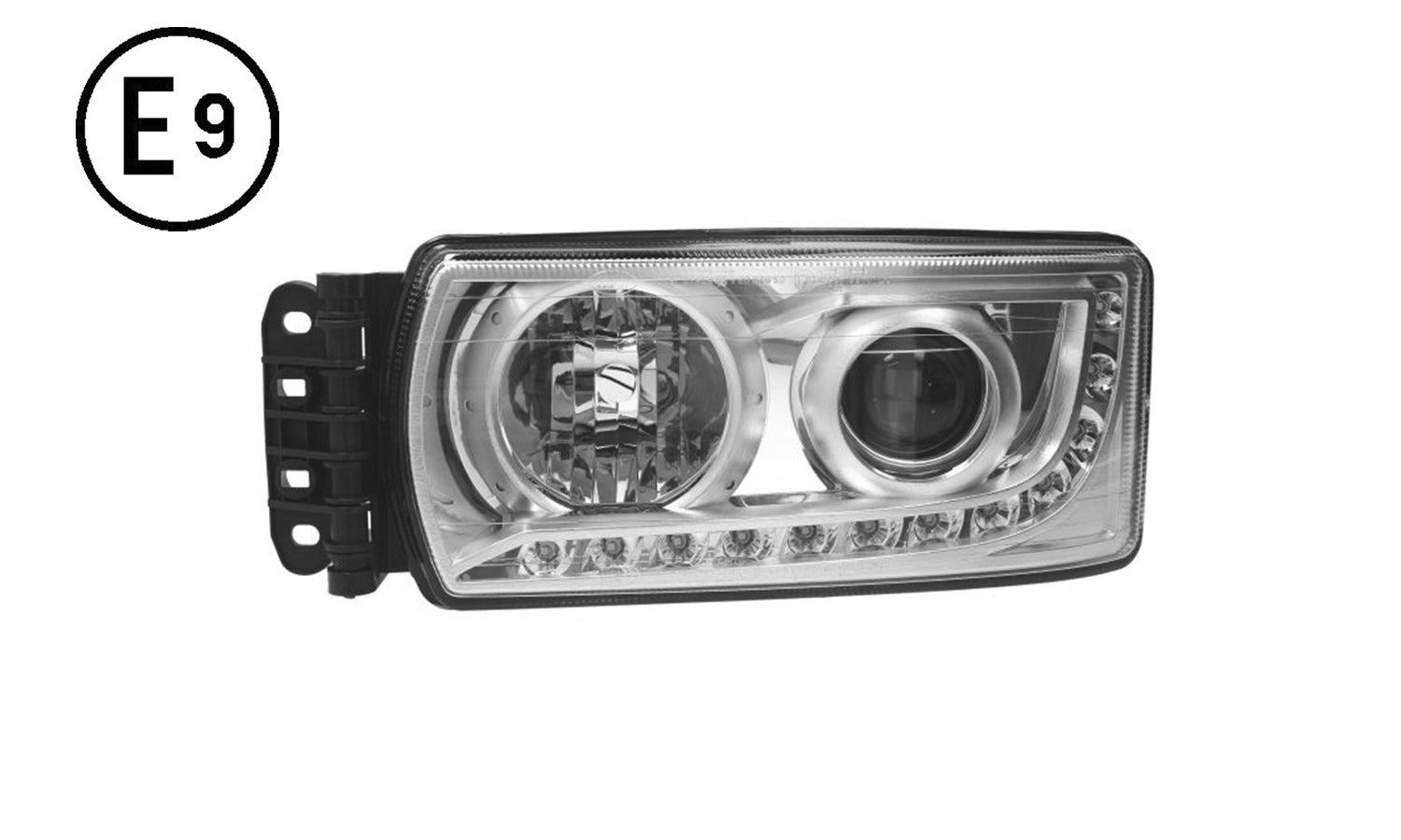 Faro Sinistro Manuale Con Centralina Senza Lampadina (H7-H7-Led) Omologato E9 Iveco Eurocargo 75 2016 Oe 5801745449