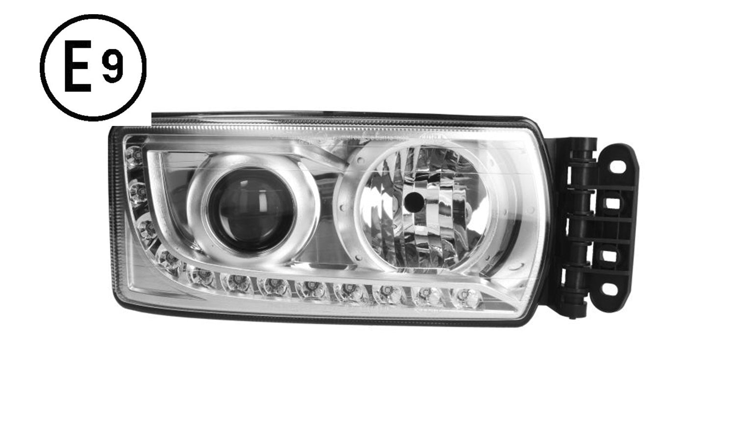 Faro Destro Elettrico Senza Motore Con Centralina Senza Lampadina (H7-H7-Led) Omologato E9 Iveco Eurocargo 120 2016 Oe 5801745446
