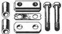 Kit Perni/Piastre Freno A/P 697