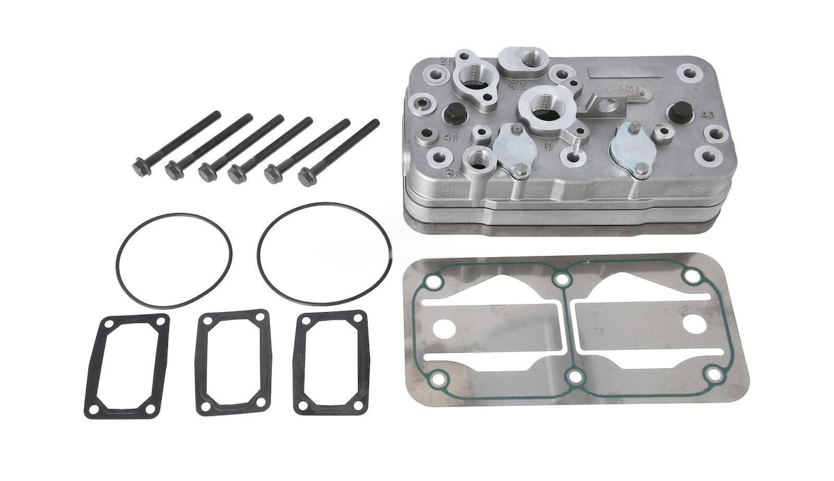 Kit Testa + Piastra Compressore Renault/Volvo | per Volvo | OE 21101027(CULATA) 7421098922(CULATA)