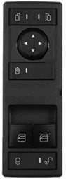 Mostrina Alzacristalli SX Mercedes | per Mercedes ACTROS MP2 / MP3, ATEGO 2, Scania K - series | OE A9605450813