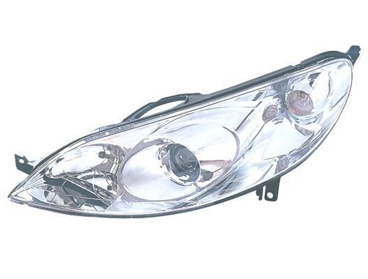 Faro Proiettore Anteriore lato SX per PEUGEOT 407  2004-2008