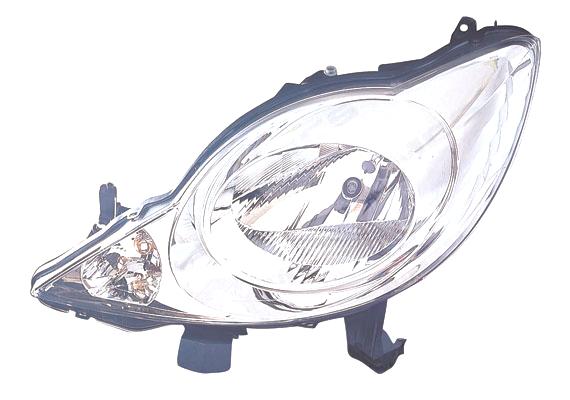 Faro Proiettore Anteriore lato DX per PEUGEOT 107  2009-2012