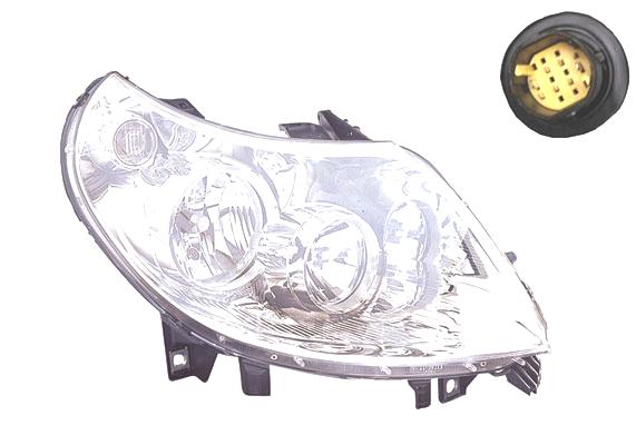 Faro Proiettore Anteriore lato DX per PEUGEOT BOXER  2006-2014