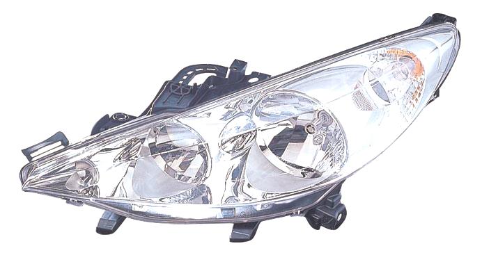 Faro Proiettore Anteriore lato DX per PEUGEOT 207CC  2009-2015