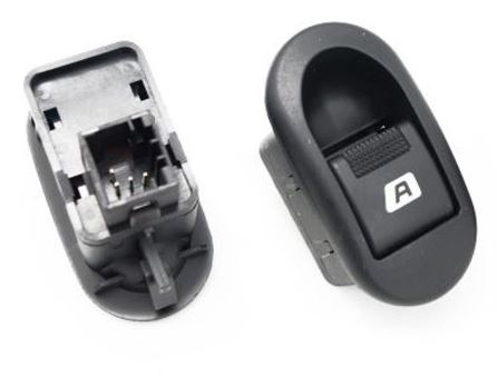 Pulsantiera per CITROEN C3 2005 - 2009 Anteriore Lato Dx e Sx 4 Pin