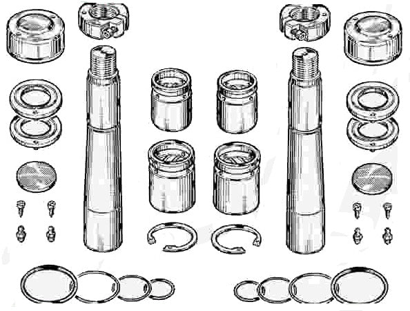 Kit Perni Fusi Sterz.Tecna7/9 Ton-2R