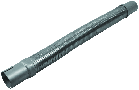 TUBO FLESSIBILE SCARICO INOX PER IVECO 50F8 oe 8569057