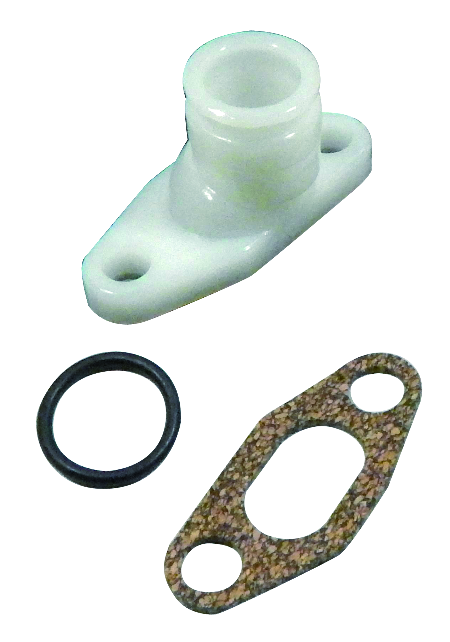 KIT TUBETTO AL TERMOSTATO IN PLASTICA PER IVECO TURBOZETA (Confezione da 2 pezzi) oe