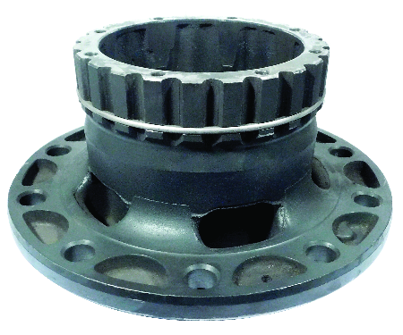 MOZZO RUOTA POSTERIORE CON CUSCINETTI EABS PER RENAULT FH16 oe 7485109244