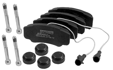 SERIE PASTIGLIE FRENO POSTERIORI PER NISSAN ATLEON oe 5001874635