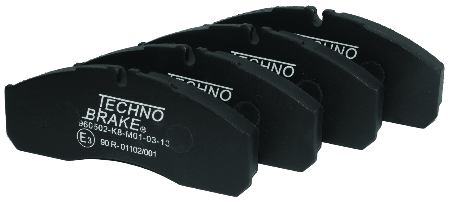 SERIE PASTIGLIE FRENO ANTERIORI PER IVECO DAILY CITY 2000 oe 42546401