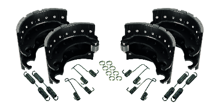 SERIE GANASCE COMPLETE +10/10Ø 300X200 PER BPW 15" DOPO 1995 oe 0509114460+10K