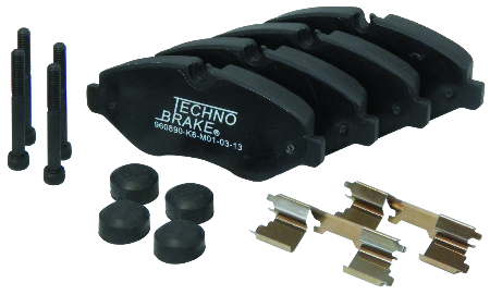 SERIE PASTIGLIE FRENO ANTERIORI PER MERCEDES SPRINTER L.T. oe 0044208320