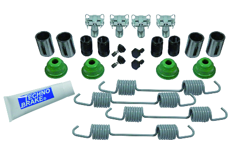 KIT RIPARAZIONE FRENI PER DUE RUOTERINFORZATO PER IVECO EUROTRAKKER CURSOR oe 93161268