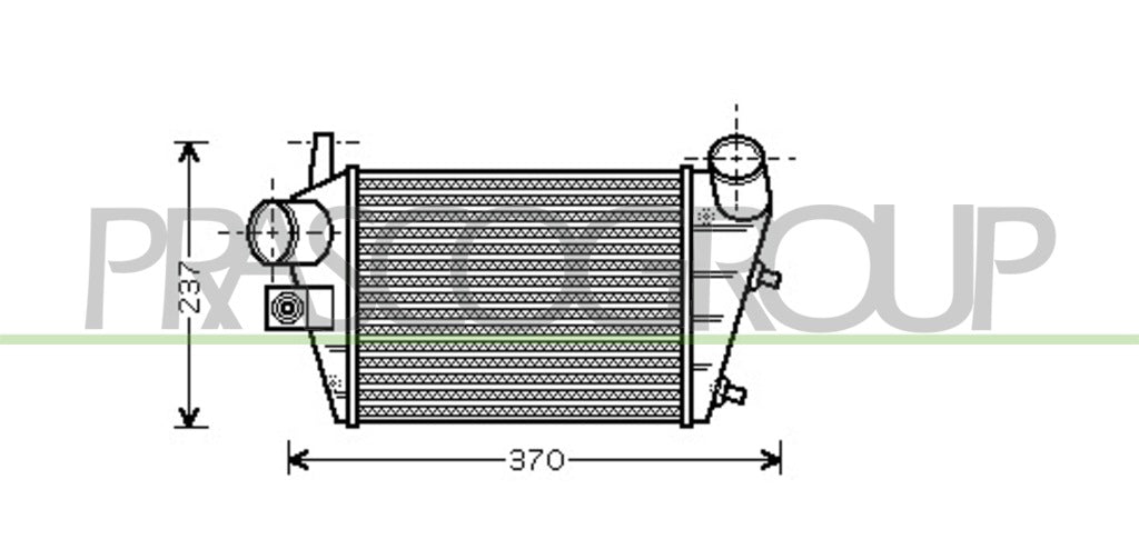 intercooler alfa romeo 156 1997 2003 aa080n001