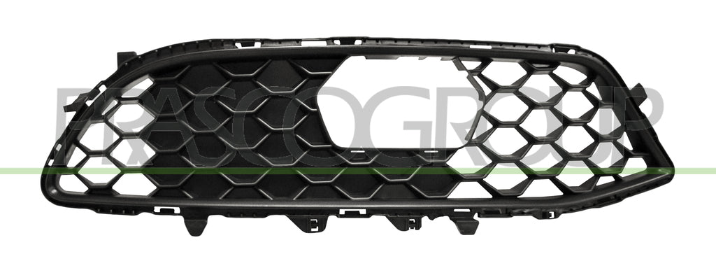griglia destra paraurti anteriore nera con foro radar alfa romeo giulia 2015 2023 aa0922123