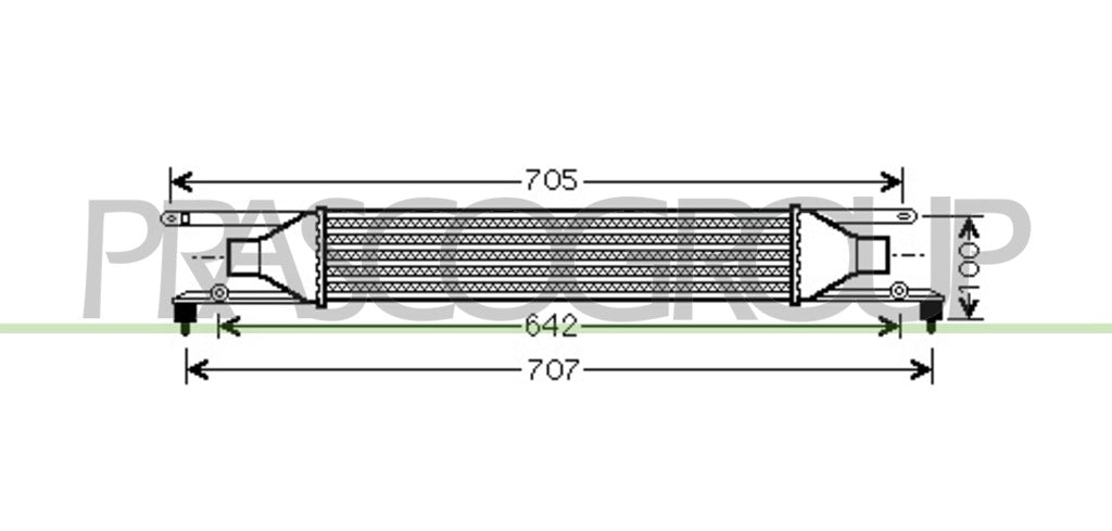 intercooler alfa romeo mito 2008 2016 aa210n001