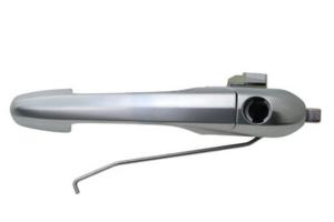 maniglia anteriore sinistra esterna argento con foro nottolino alfa romeo 147 2000 2004 aa3408006