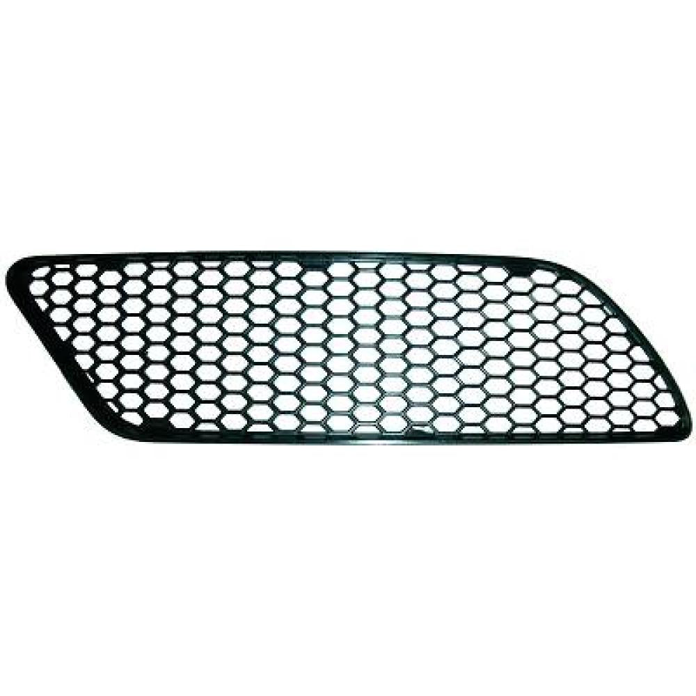 griglia sinistra paraurti anteriore nera con modanatura satinata alfa romeo 147 2004 2010 aa3422134